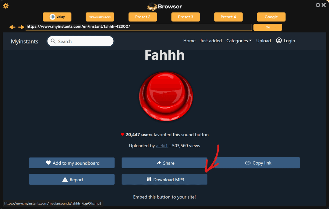 Sound Button Sorting options in SmoredBoard