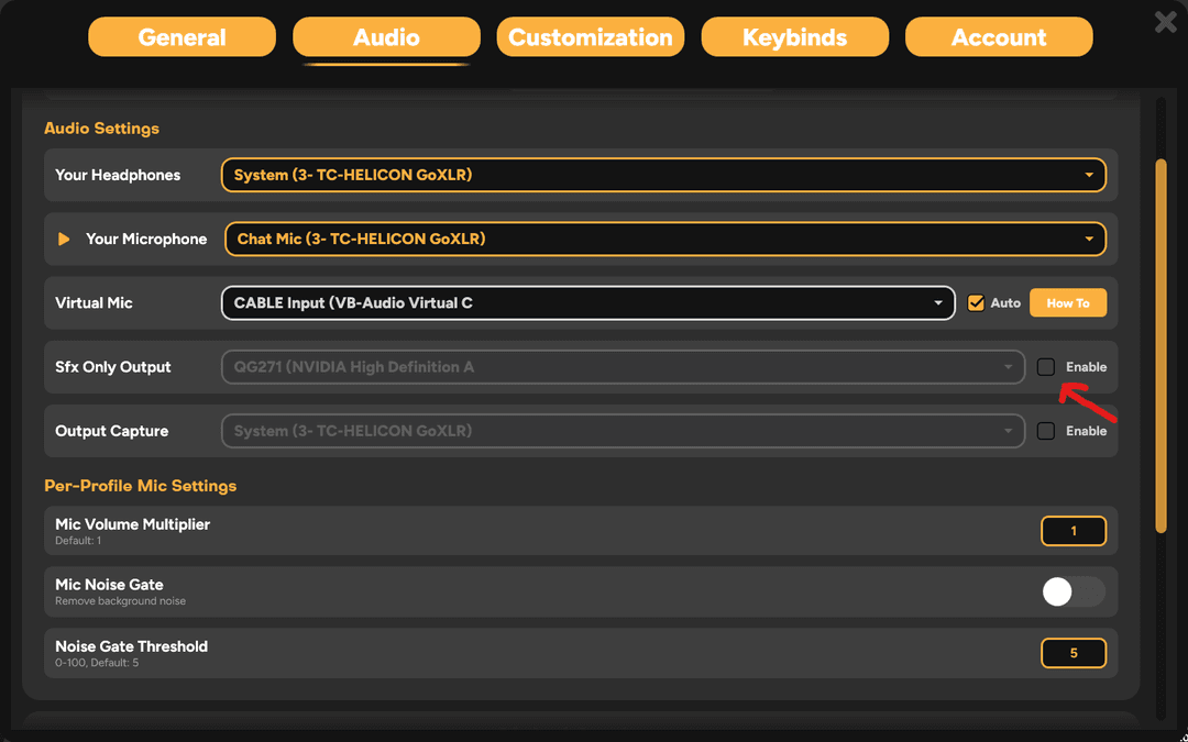 Extra Sfx Output in SmoredBoard