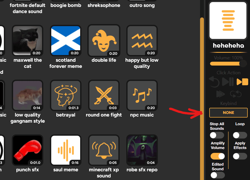 Sound Button Sorting options in SmoredBoard
