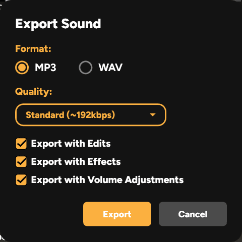 Sound Exporter in SmoredBoard
