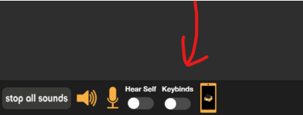 SmoredBoard keybinds toggle control